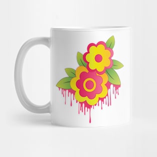 Flora vector (6)a6 Mug